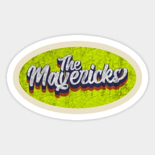 Vintage The Mavericks Sticker